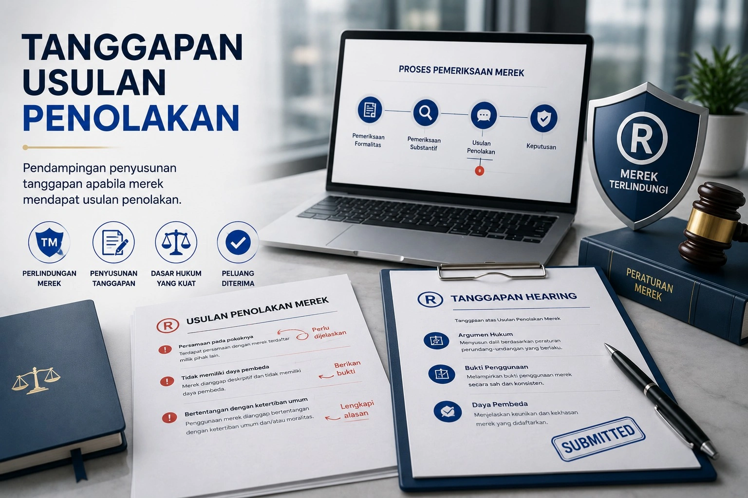 Tanggapan Usulan Penolakan
