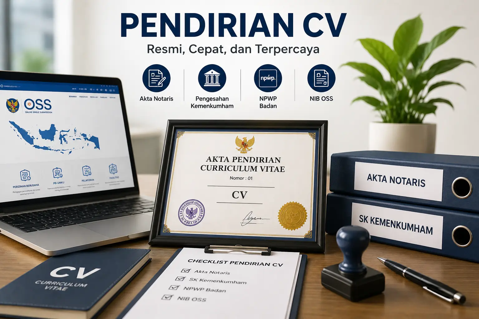 Pendirian CV