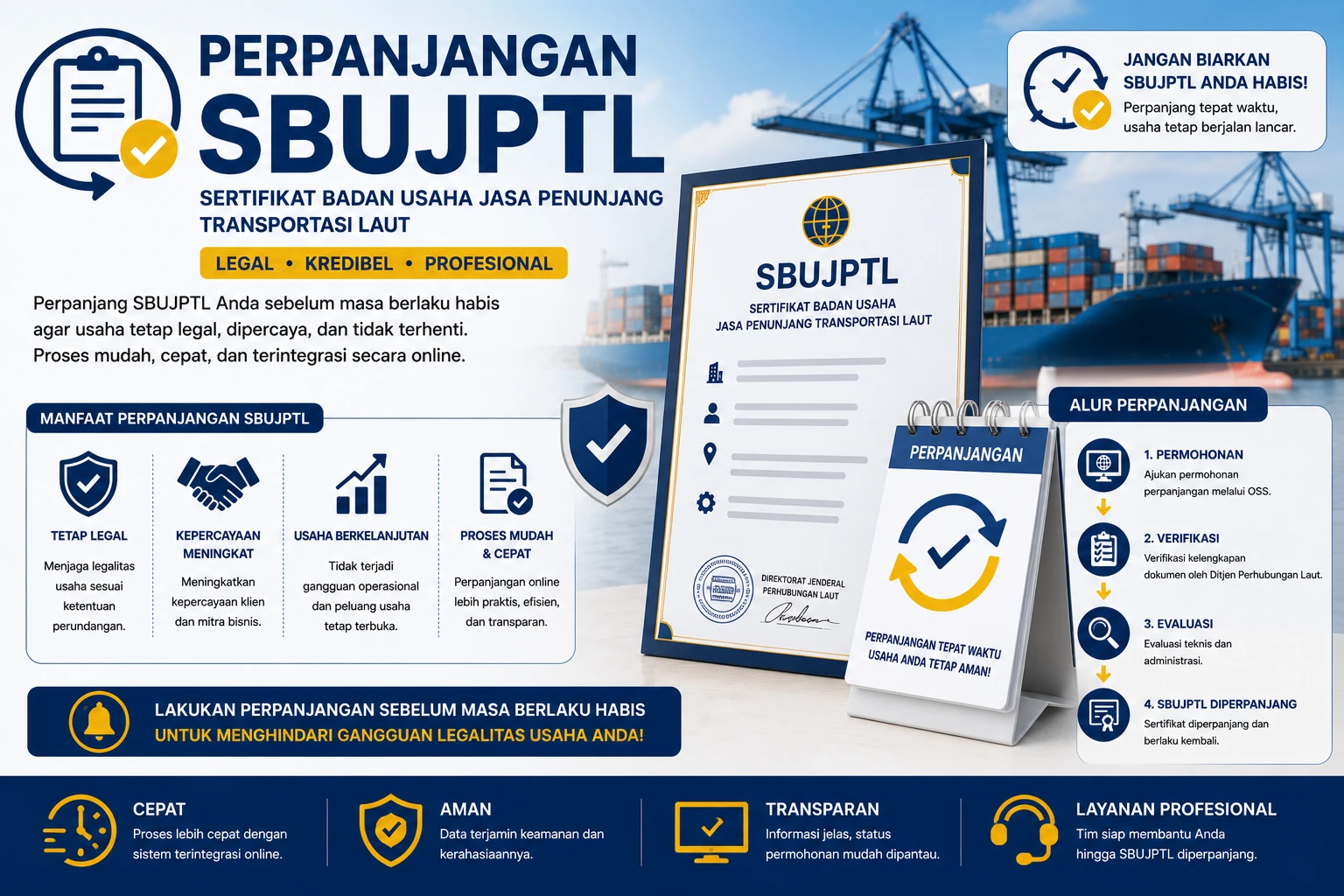 Perpanjangan SBUJPTL