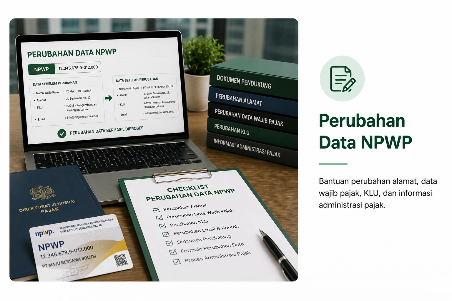 Perubahan Data NPWP