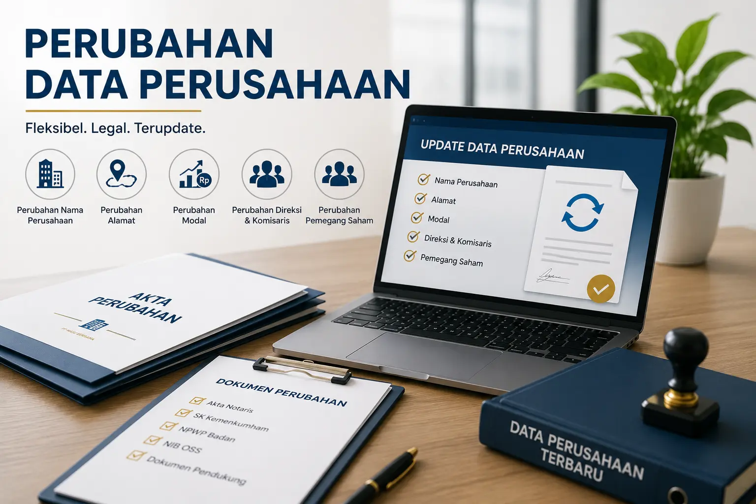 Perubahan Data Perusahaan