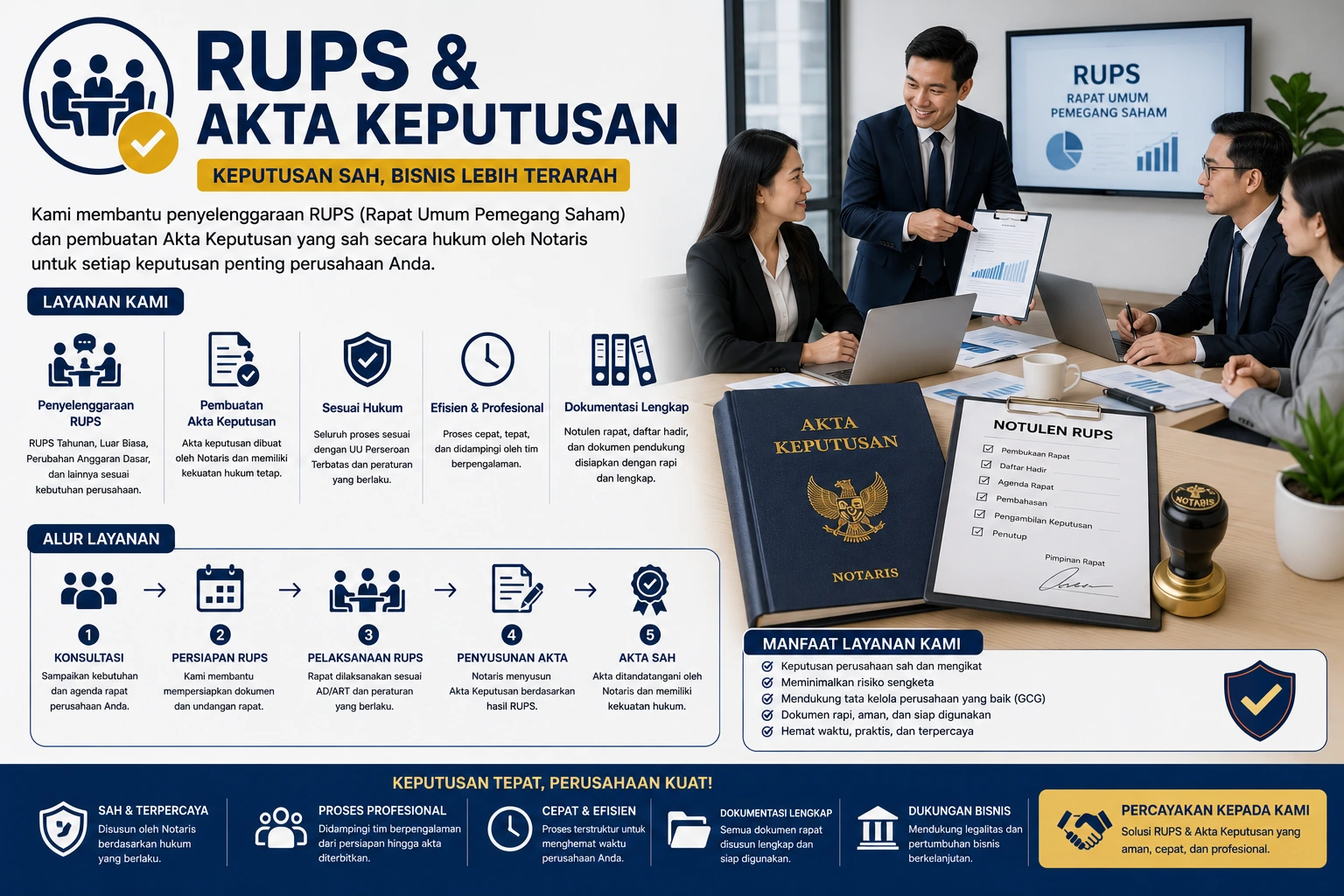 RUPS & Akta Keputusan