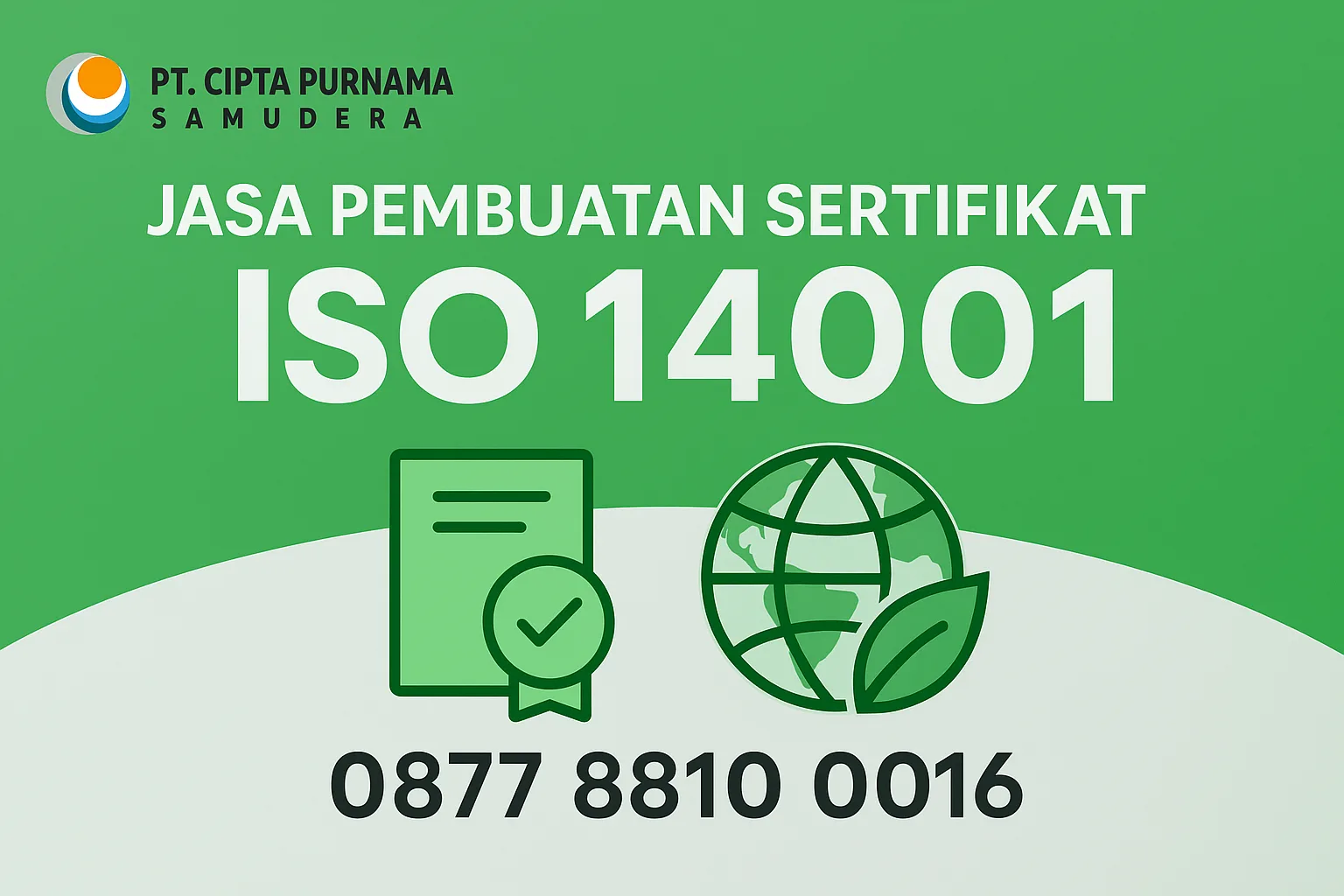 Jasa Pembuatan Sertifikat ISO 14001 Karangasem 087788100016