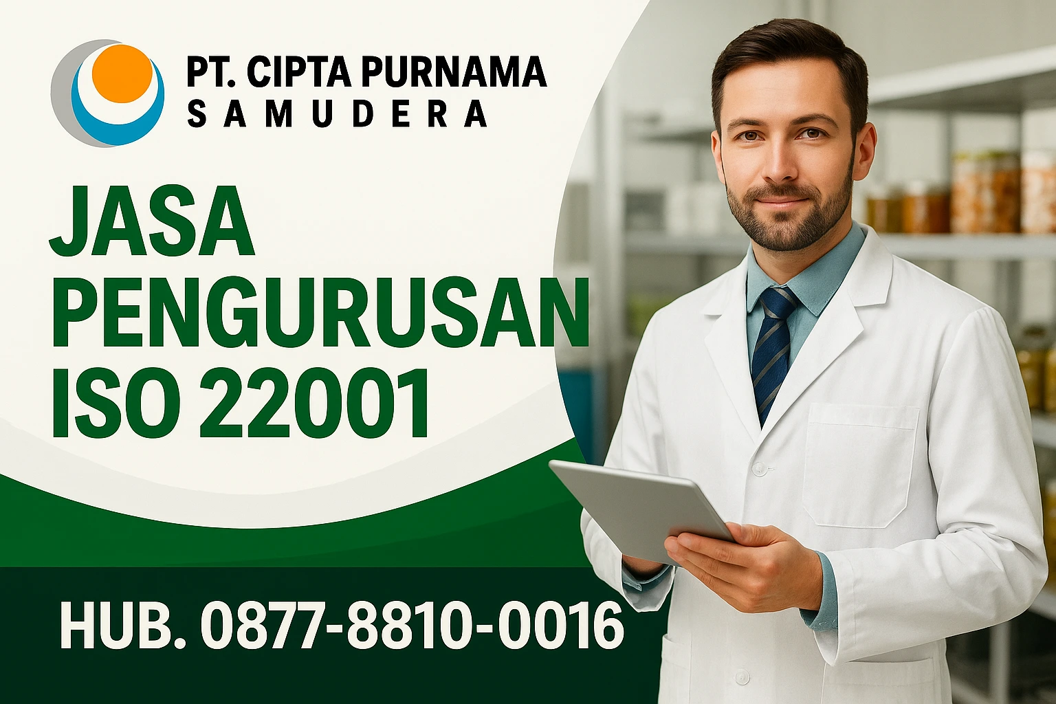 Jasa Pengurusan ISO 22001 – Cepat, Legal, dan Resmi