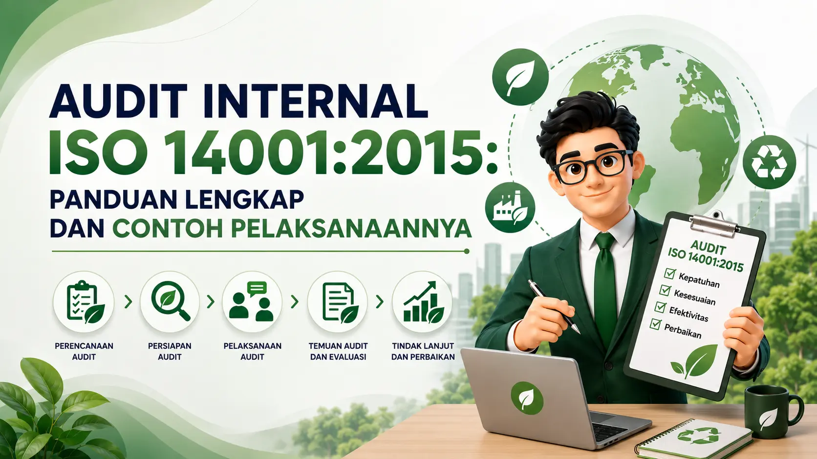 Audit Internal ISO 14001:2015: Panduan Lengkap dan Contoh Pelaksanaannya