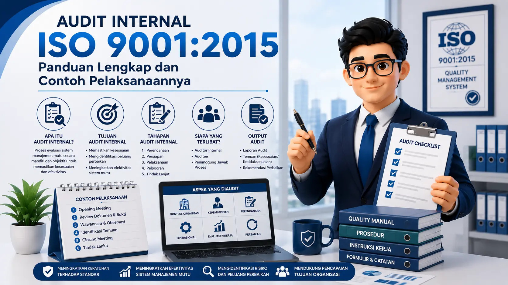 Audit Internal ISO 9001:2015 Panduan Lengkap dan Contoh Pelaksanaannya