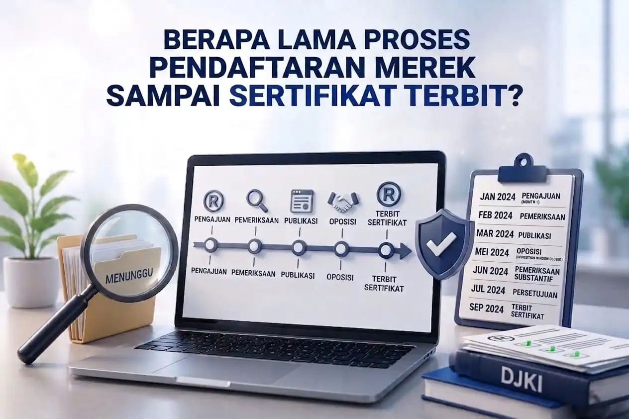 Berapa Lama Proses Pendaftaran Merek Sampai Sertifikat Terbit?