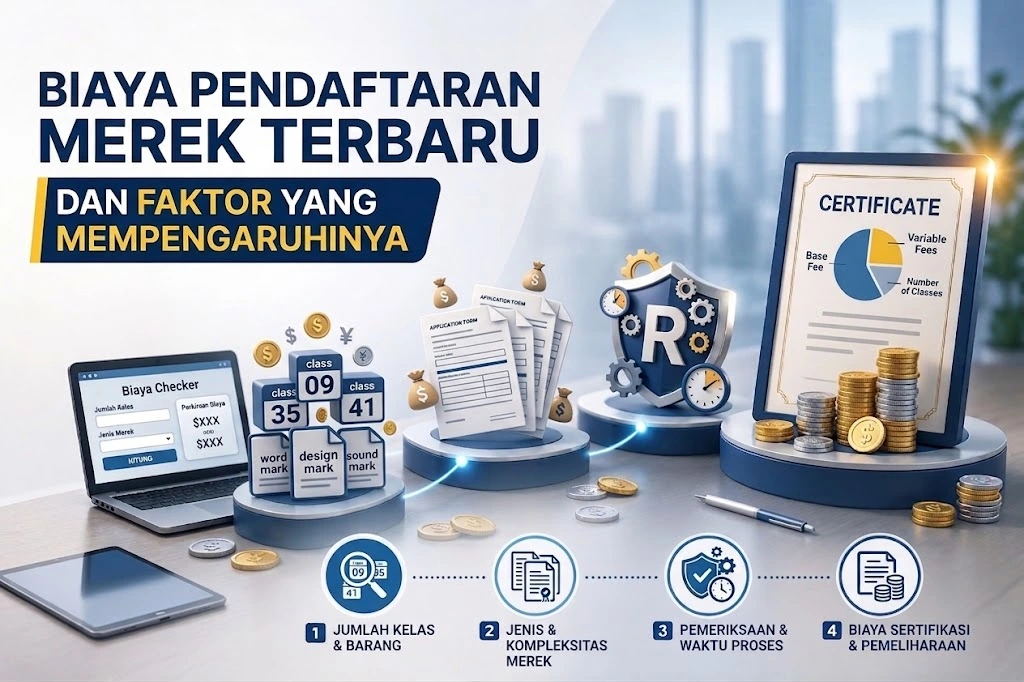 Biaya Pendaftaran Merek Terbaru dan Faktor yang Mempengaruhinya