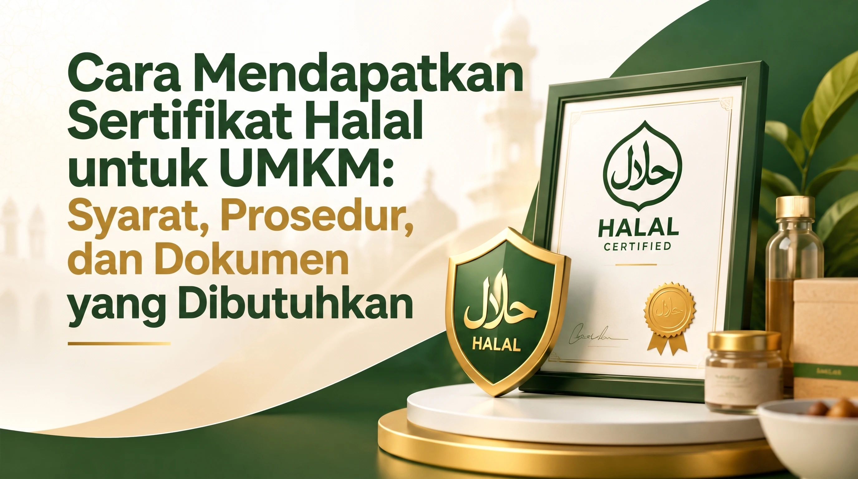 Cara Mendapatkan Sertifikat Halal untuk UMKM: Syarat, Prosedur, dan Dokumen yang Dibutuhkan