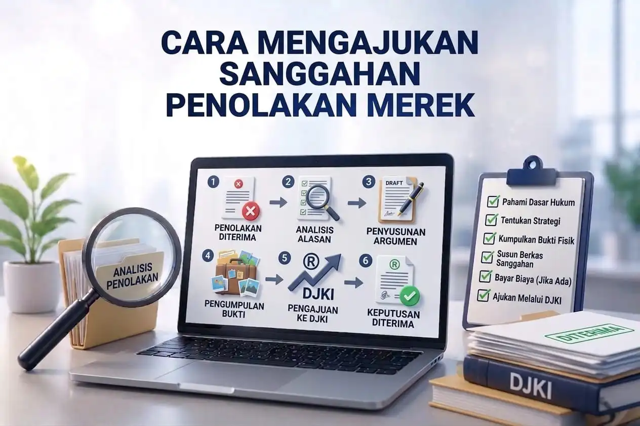 Cara Mengajukan Sanggahan Penolakan Merek