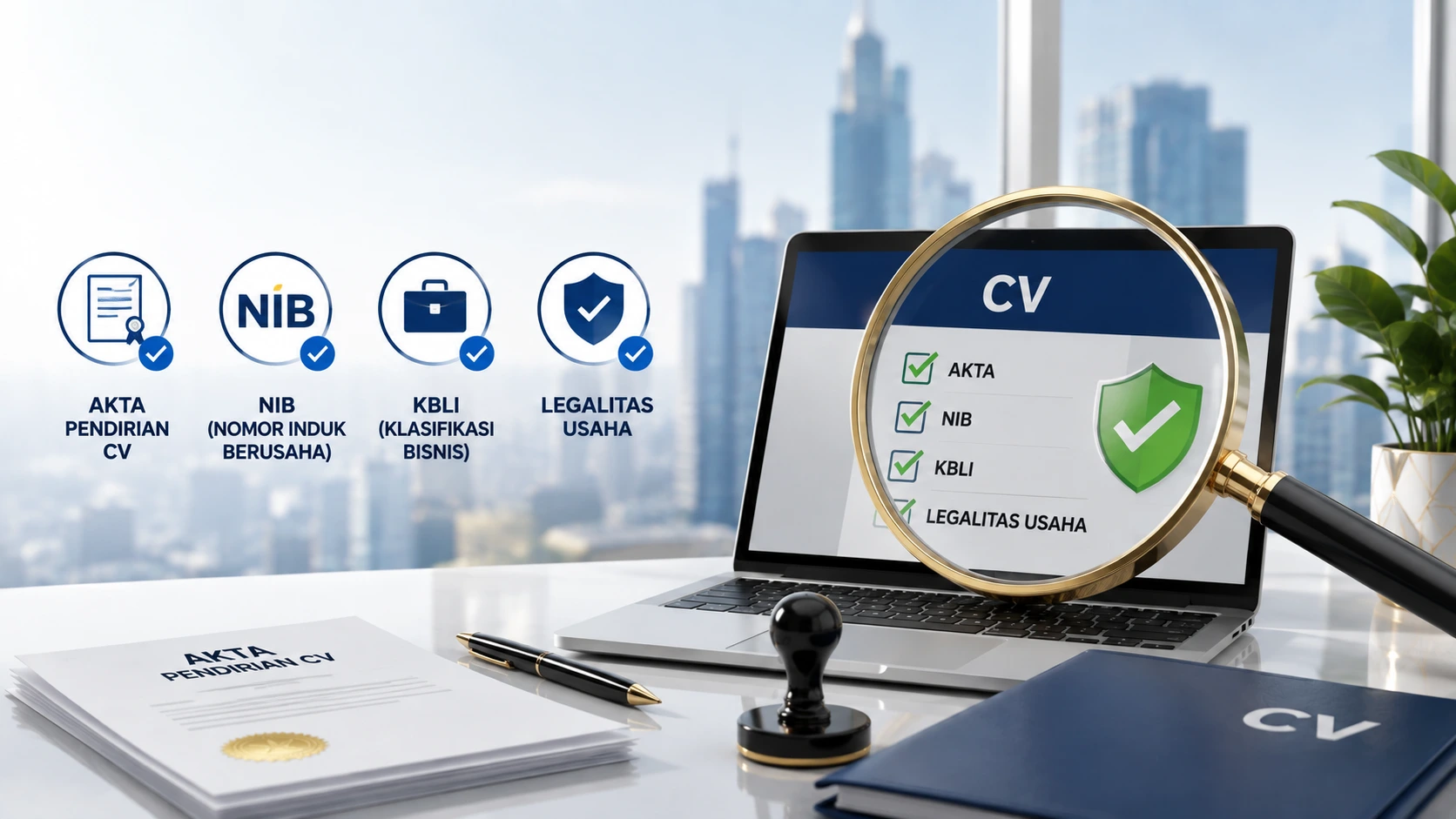Cara Mengetahui CV Sudah Resmi: Cek Akta, NIB, KBLI, dan Legalitas Usahanya