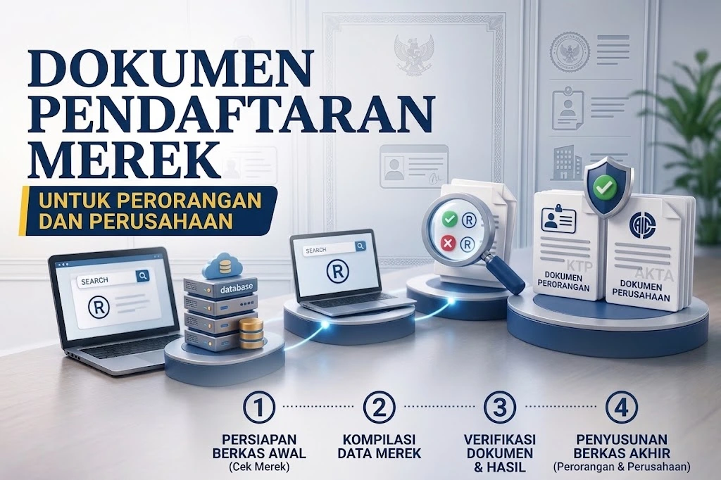 Dokumen Pendaftaran Merek untuk Perorangan dan Perusahaan