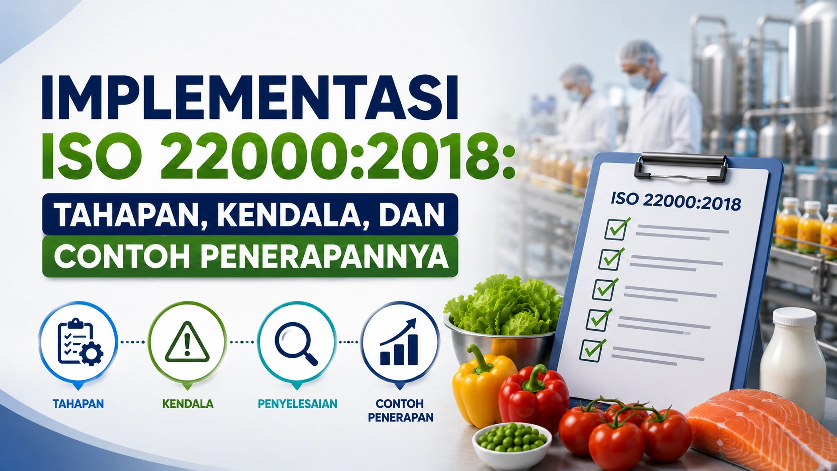 Implementasi ISO 22000:2018: Tahapan, Kendala, dan Contoh Penerapannya