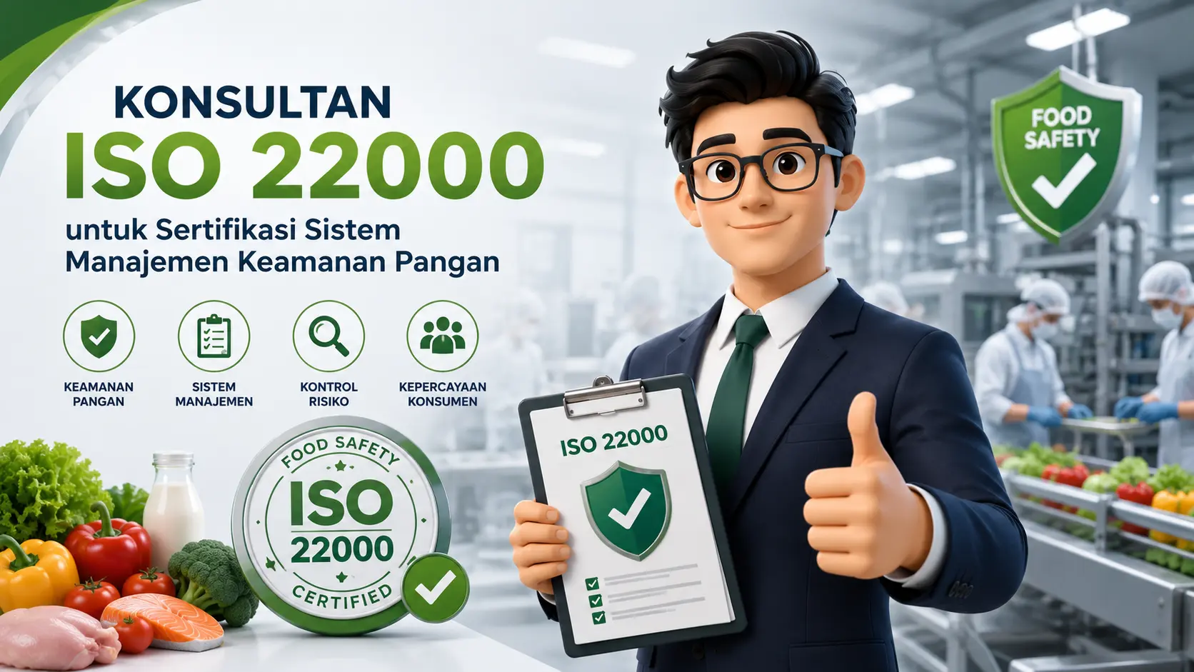Konsultan ISO 22000 untuk Sertifikasi Sistem Manajemen Keamanan Pangan