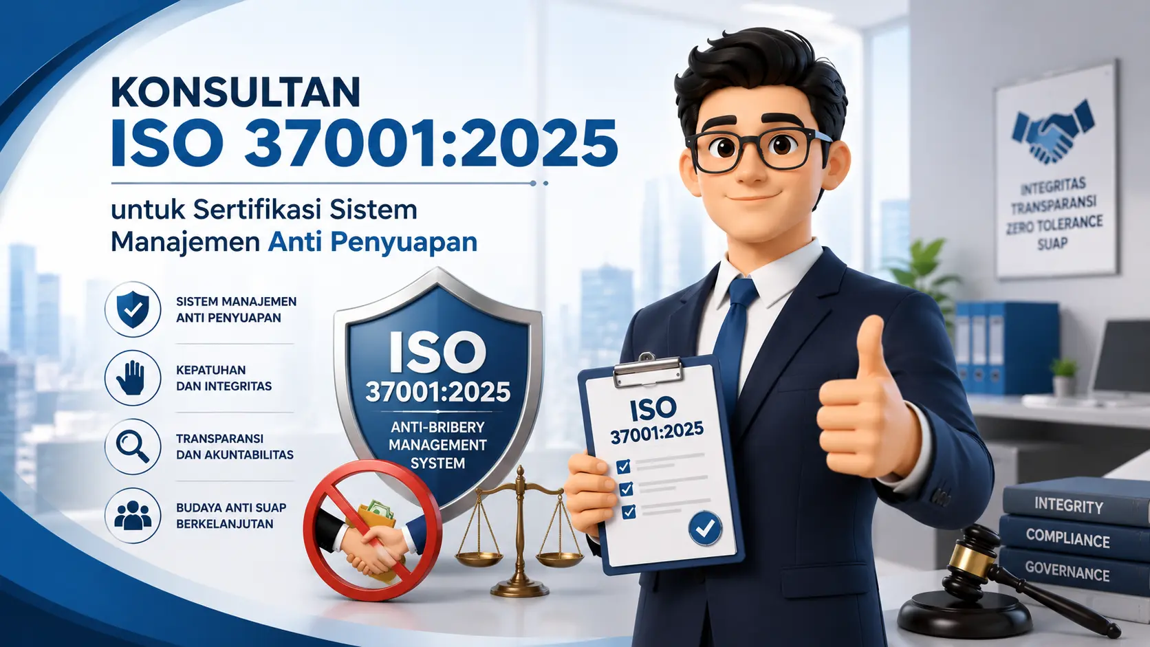 Konsultan ISO 37001:2025 untuk Sertifikasi Sistem Manajemen Anti Penyuapan