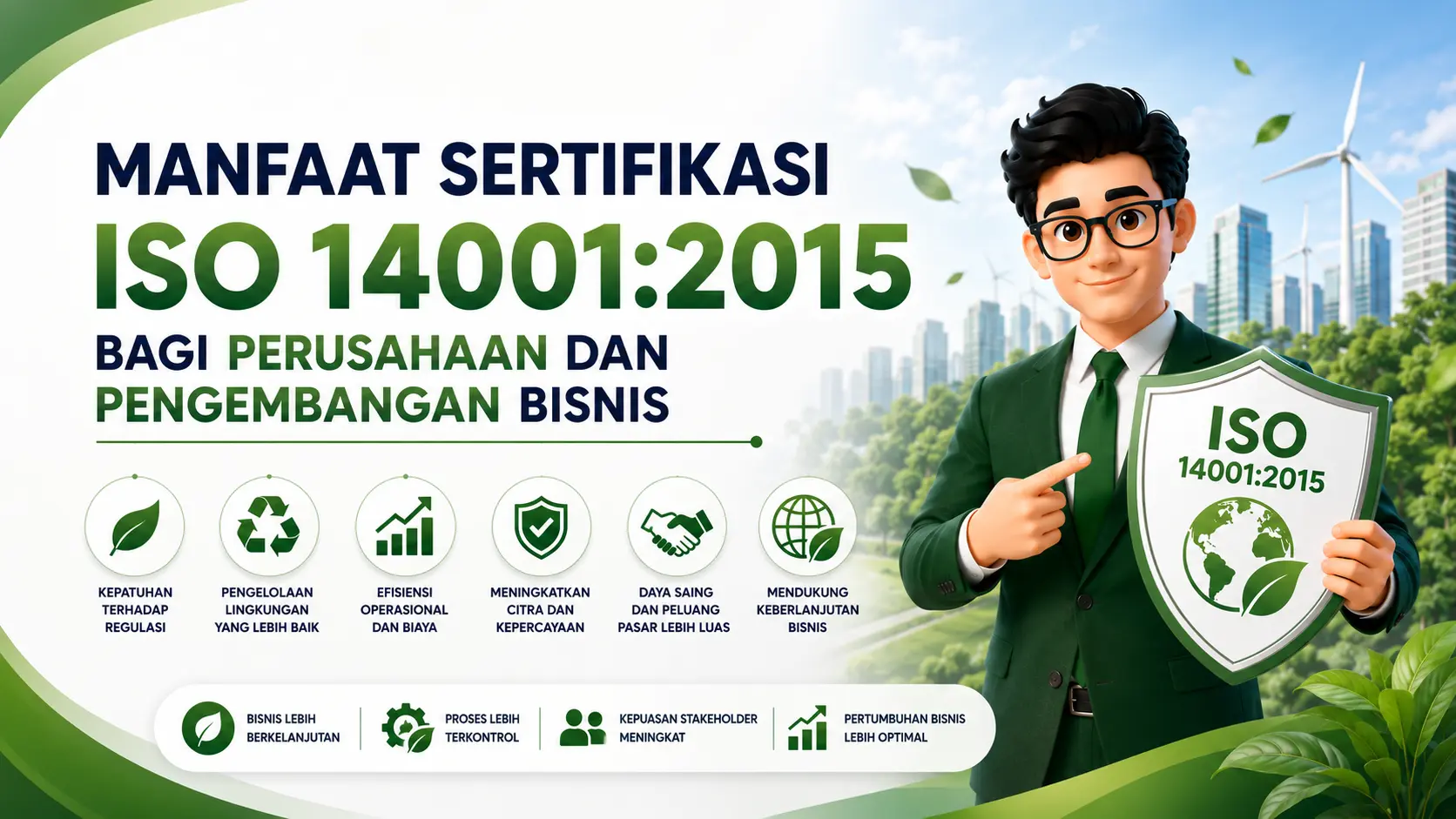 Manfaat Sertifikasi ISO 14001:2015 bagi Perusahaan dan Pengembangan Bisnis