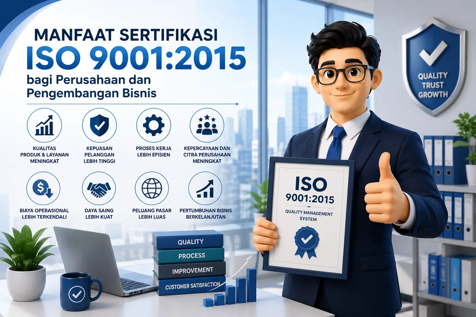 Manfaat Sertifikasi ISO 9001:2015 bagi Perusahaan dan Pengembangan Bisnis