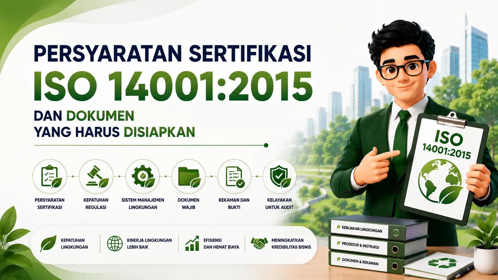 Persyaratan Sertifikasi ISO 14001:2015 dan Dokumen yang Harus Disiapkan