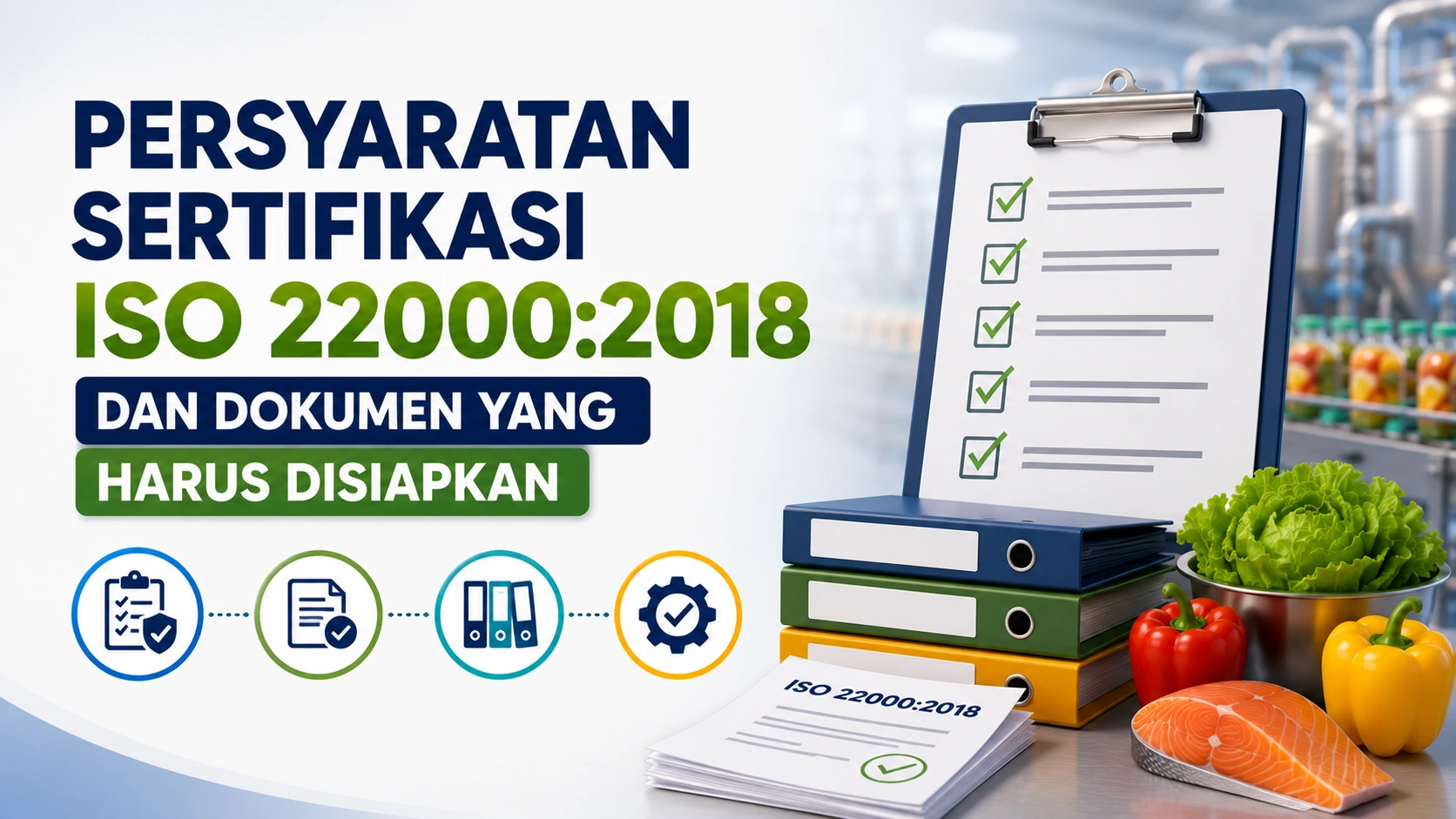 Persyaratan Sertifikasi ISO 22000:2018 dan Dokumen yang Harus Disiapkan