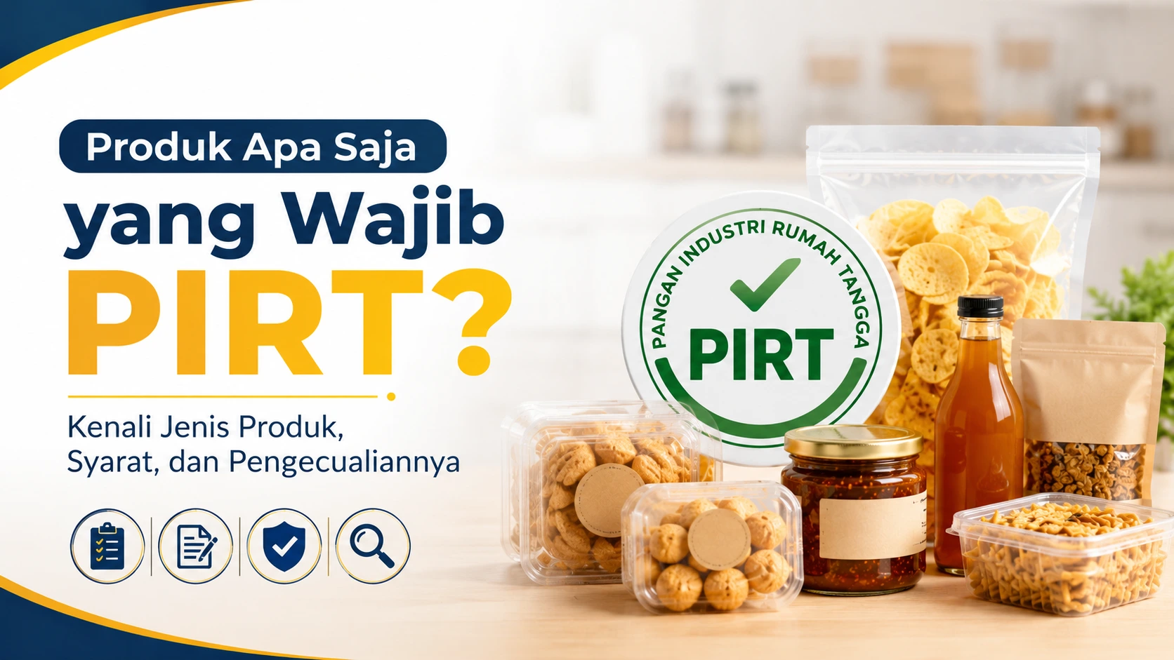 Produk Apa Saja yang Wajib Memiliki PIRT? Kenali Jenis Produk, Syarat, dan Pengecualiannya