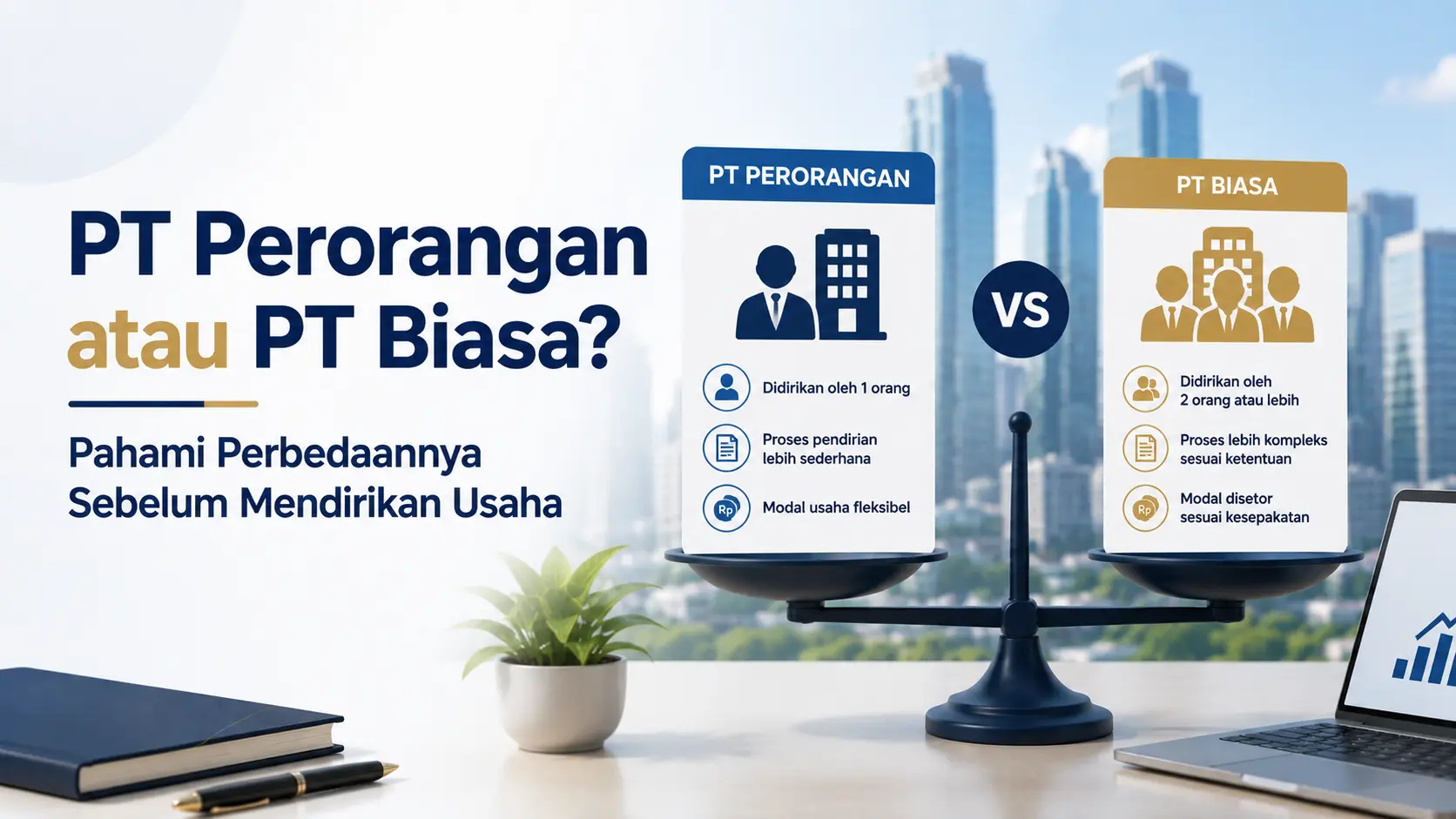 PT Perorangan atau PT Biasa? Pahami Perbedaannya Sebelum Mendirikan Usaha
