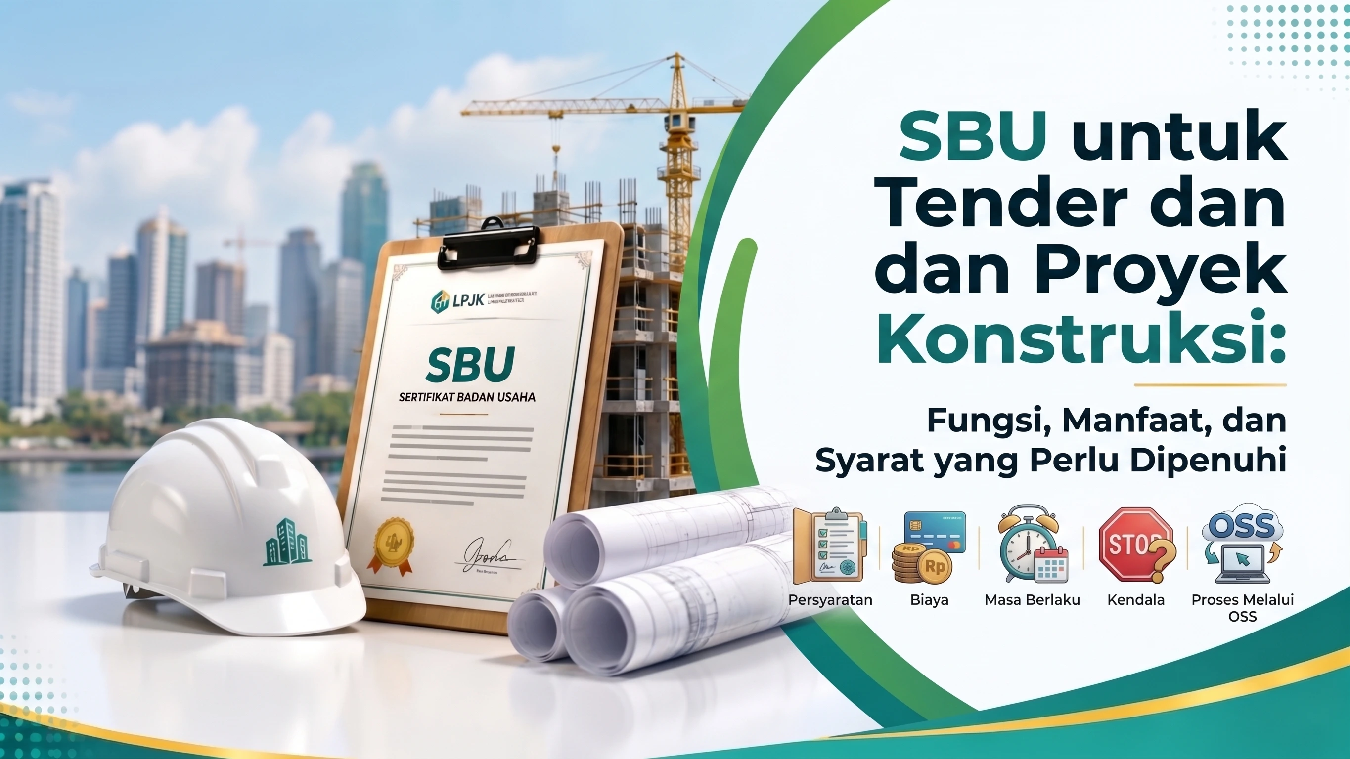 SBU untuk Tender dan Proyek Konstruksi: Fungsi, Manfaat, dan Syarat yang Perlu Dipenuhi