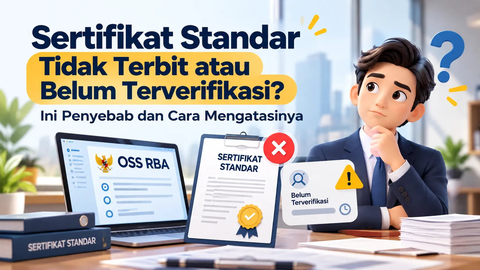 Sertifikat Standar Tidak Terbit atau Belum Terverifikasi? Ini Penyebab dan Cara Mengatasinya