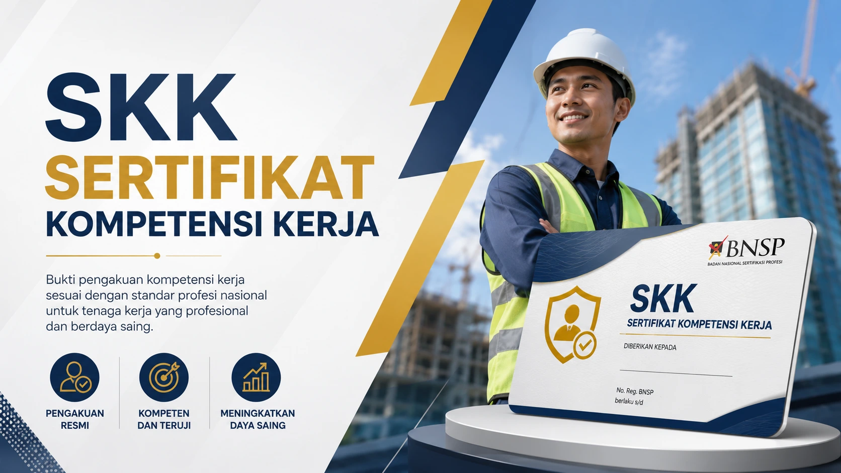 Konsultan SKK Konstruksi Tepercaya: Bantu Pengurusan Sertifikat Kompetensi Anda Sampai Terbit dan Terdaftar