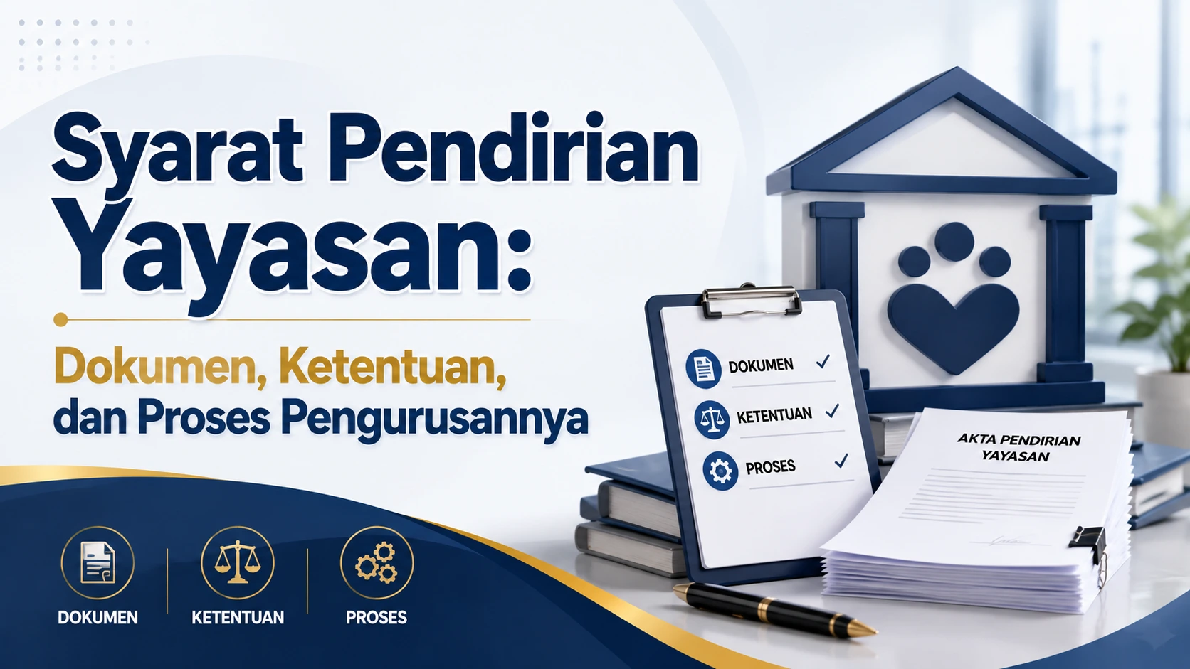Syarat Pendirian Yayasan: Dokumen, Ketentuan, dan Proses Pengurusannya